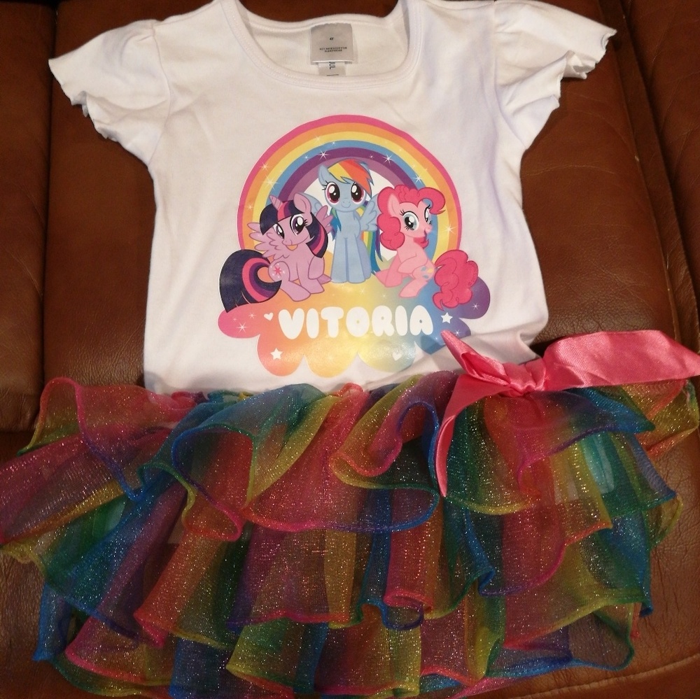 My Little Pony Personalized "Victoria" Dress 4T